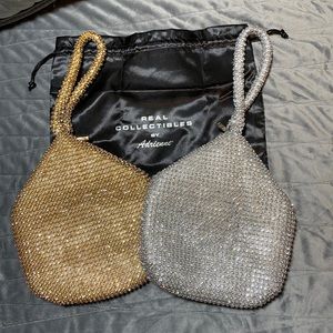 Real Collectibles by Adrienne Silver Wristlets